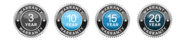 3-10-15-20 year warranty