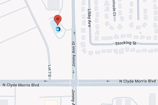 FAR Daytona beach location map