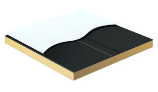 graphic of steps for Fibermaxx application on single-ply EPDM roof